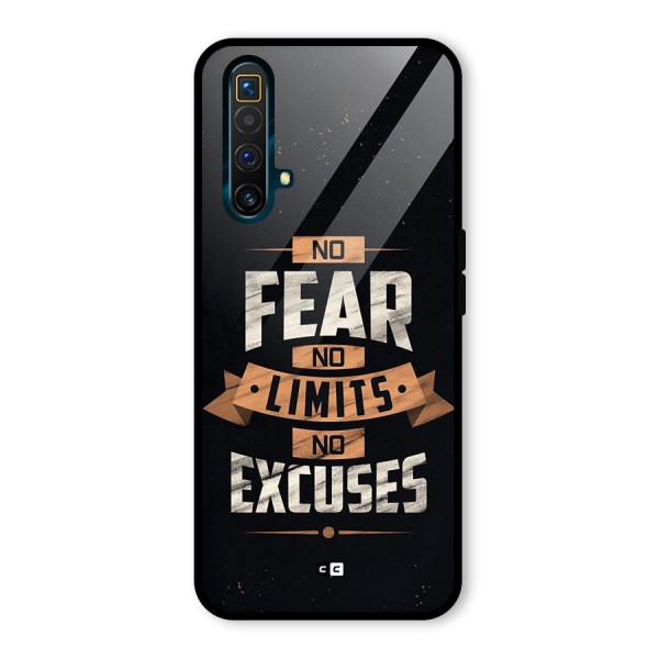 No Excuse Glass Back Case for Realme X3 SuperZoom