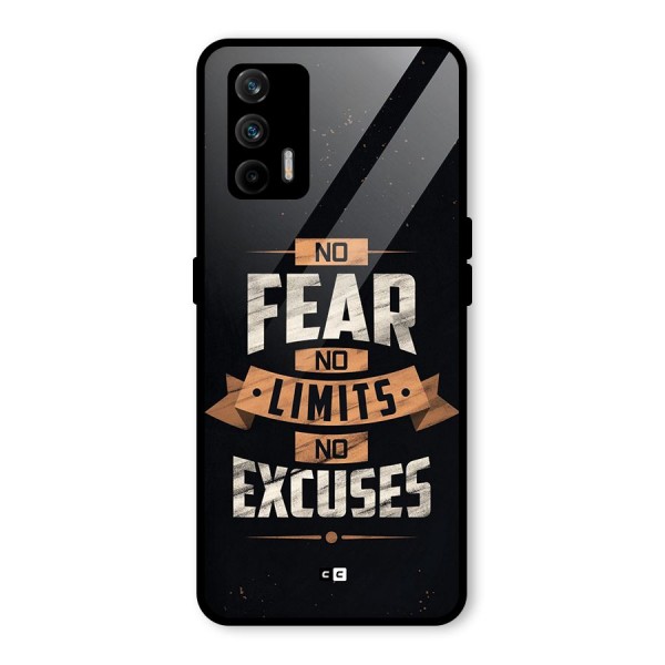 No Excuse Glass Back Case for Realme X7 Max