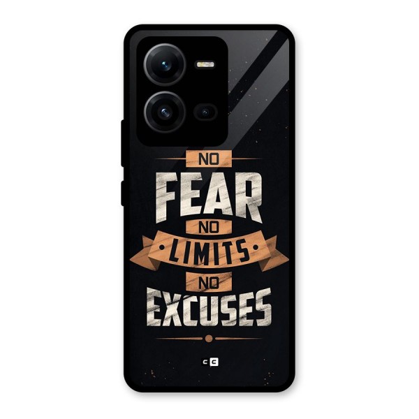 No Excuse Glass Back Case for Vivo V25