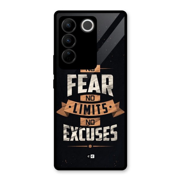 No Excuse Glass Back Case for Vivo V27