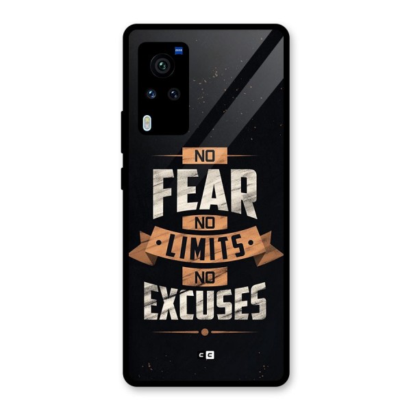 No Excuse Glass Back Case for Vivo X60 Pro