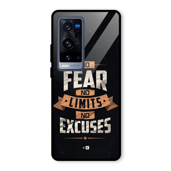 No Excuse Glass Back Case for Vivo X60 Pro Plus