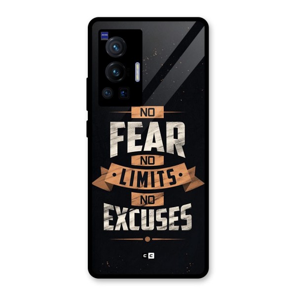 No Excuse Glass Back Case for Vivo X70 Pro