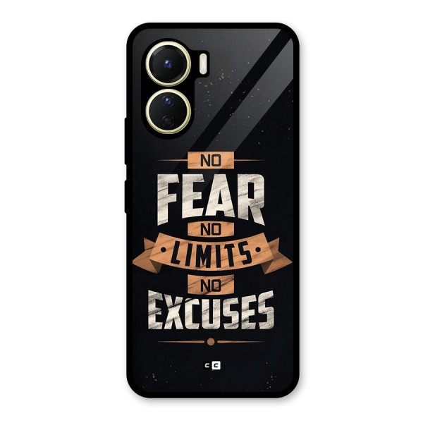 No Excuse Glass Back Case for Vivo Y56