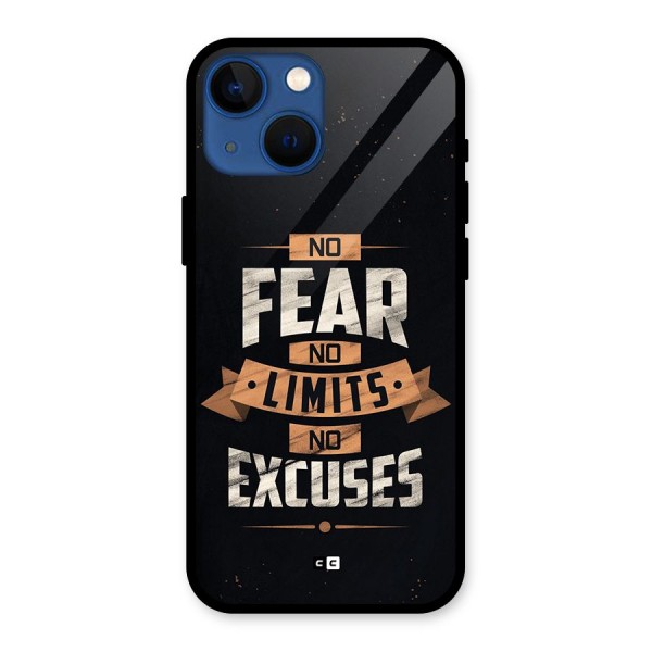 No Excuse Glass Back Case for iPhone 13 Mini