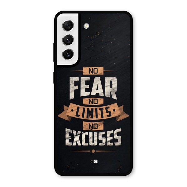 No Excuse Metal Back Case for Galaxy S21 FE 5G