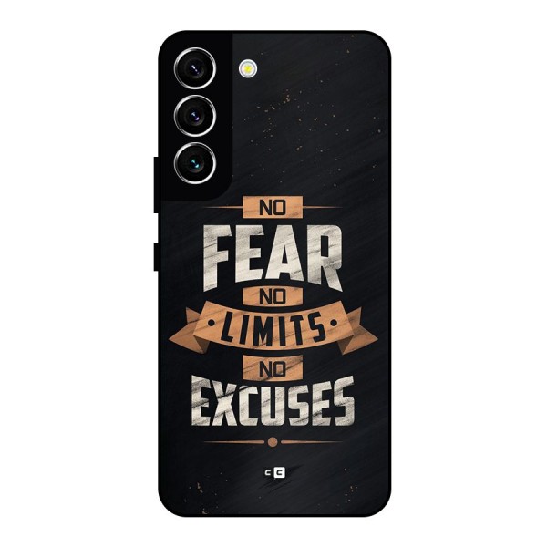 No Excuse Metal Back Case for Galaxy S22 5G