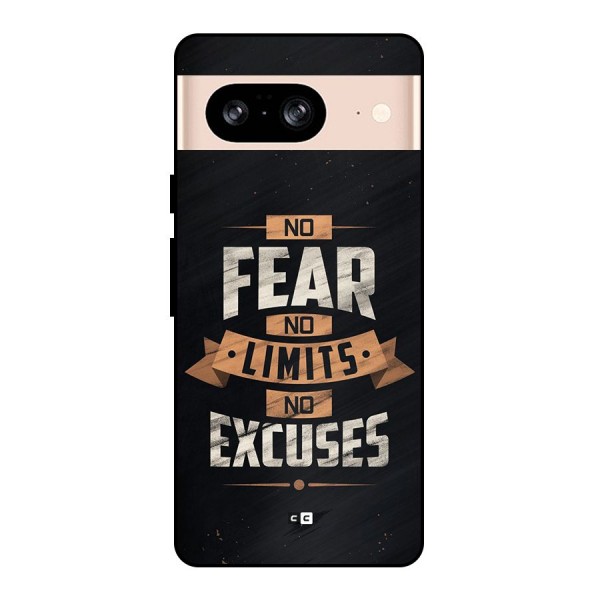 No Excuse Metal Back Case for Google Pixel 8