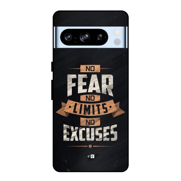 No Excuse Metal Back Case for Google Pixel 8 Pro