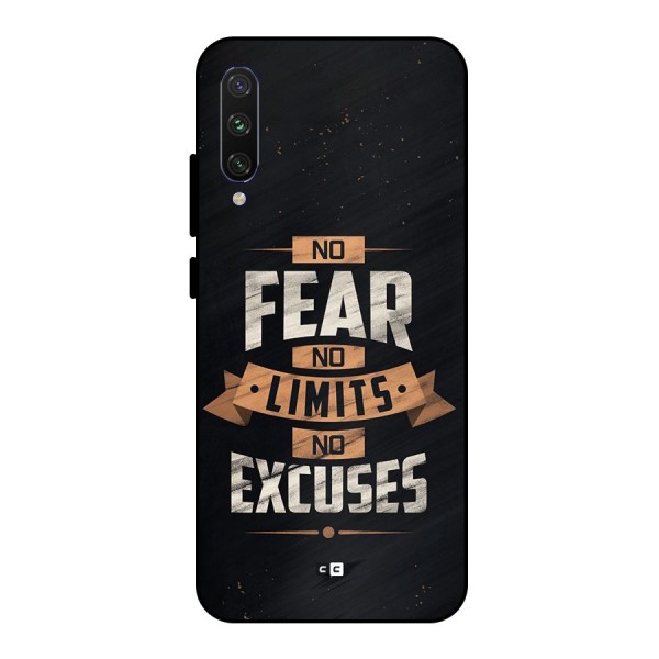 No Excuse Metal Back Case for Mi A3