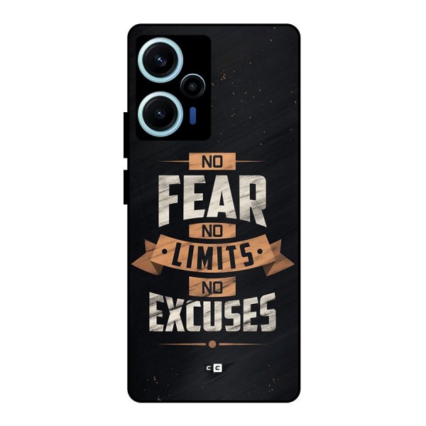 No Excuse Metal Back Case for Poco F5