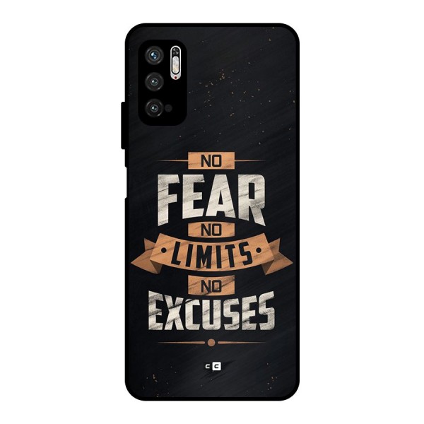 No Excuse Metal Back Case for Poco M3 Pro 5G