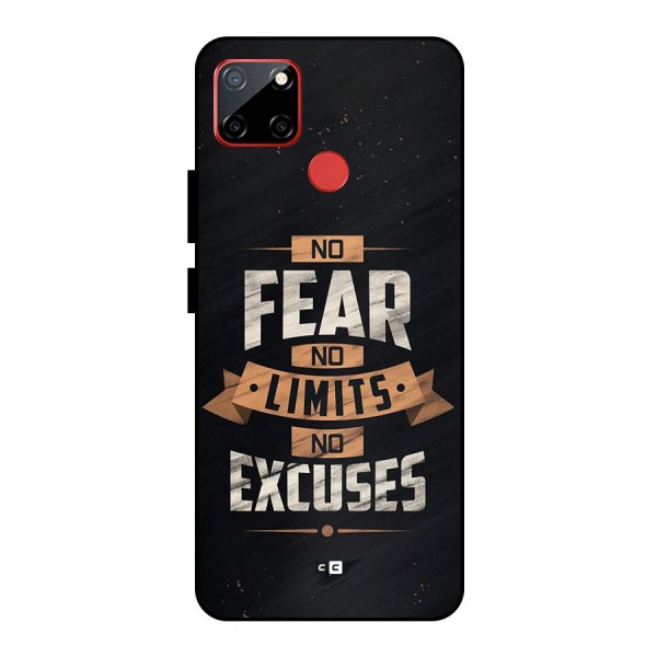 No Excuse Metal Back Case for Realme C12