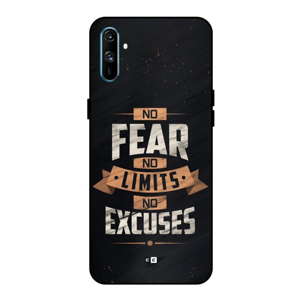 No Excuse Metal Back Case for Realme C3