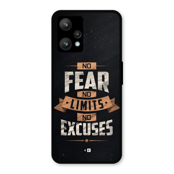 No Excuse Metal Back Case for Realme Narzo 50 Pro