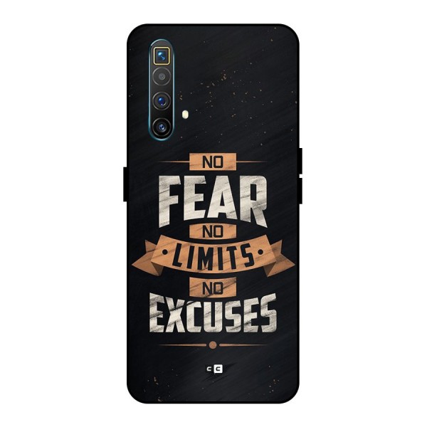 No Excuse Metal Back Case for Realme X3 SuperZoom