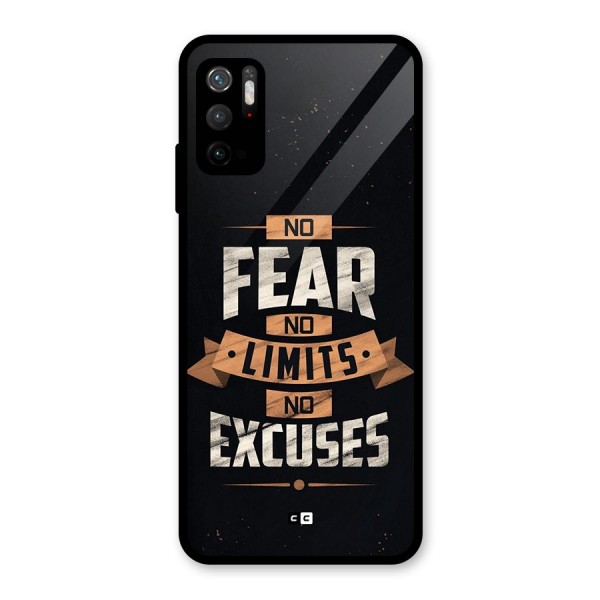 No Excuse Metal Back Case for Redmi Note 10T 5G