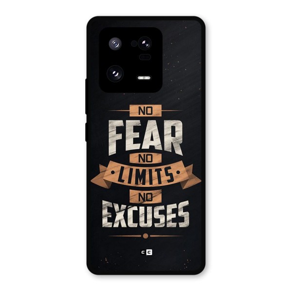 No Excuse Metal Back Case for Xiaomi 13 Pro