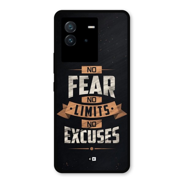 No Excuse Metal Back Case for iQOO Neo 6 5G