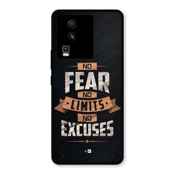 No Excuse Metal Back Case for iQOO Neo 7 Pro