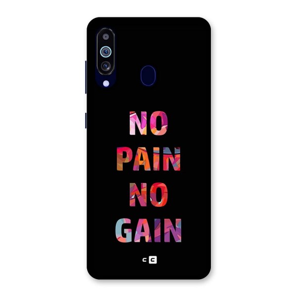 No Pain No Gain Back Case for Galaxy A60