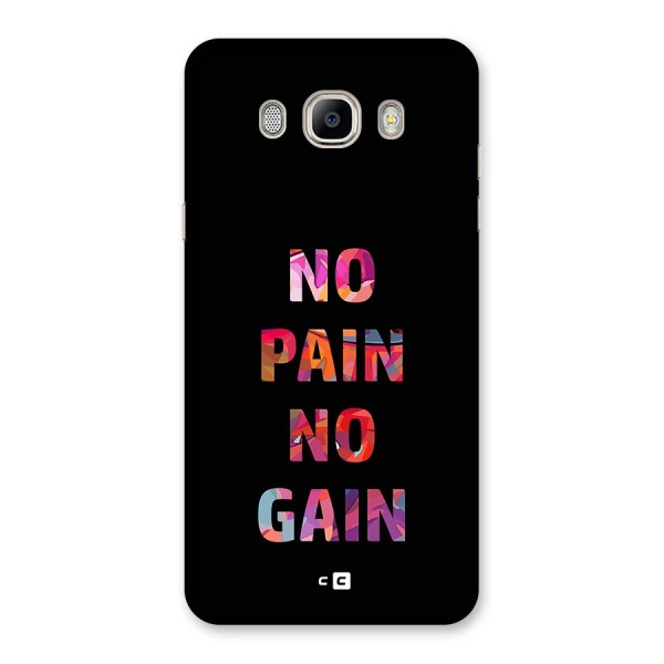 No Pain No Gain Back Case for Galaxy On8