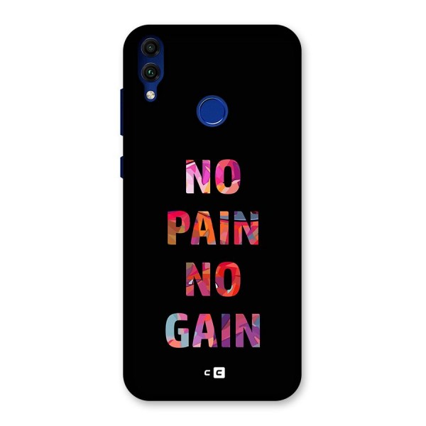 No Pain No Gain Back Case for Honor 8C