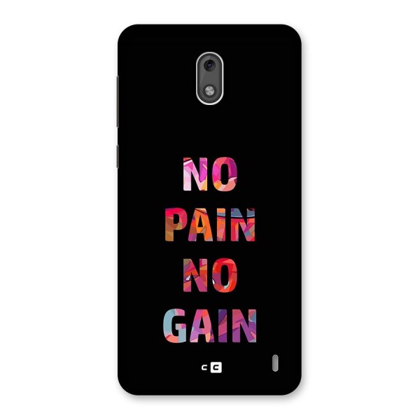 No Pain No Gain Back Case for Nokia 2