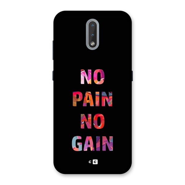 No Pain No Gain Back Case for Nokia 2.3