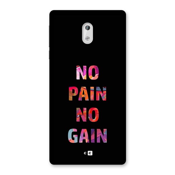 No Pain No Gain Back Case for Nokia 3