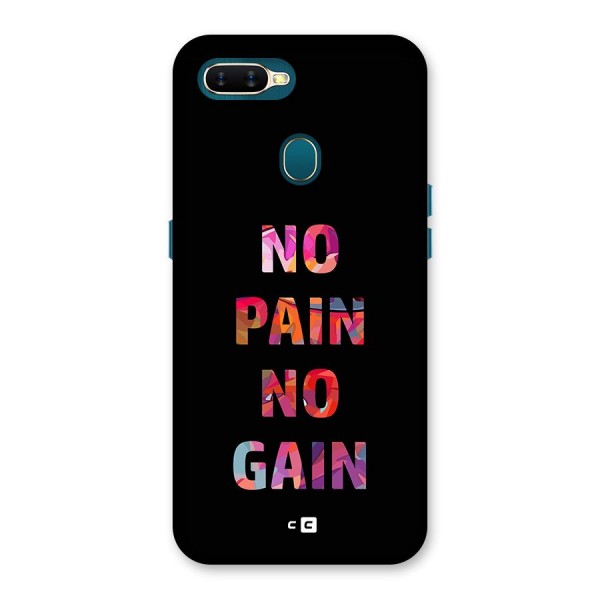 No Pain No Gain Back Case for Oppo A12