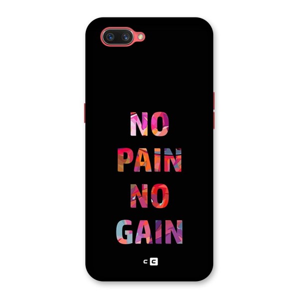 No Pain No Gain Back Case for Oppo A3s