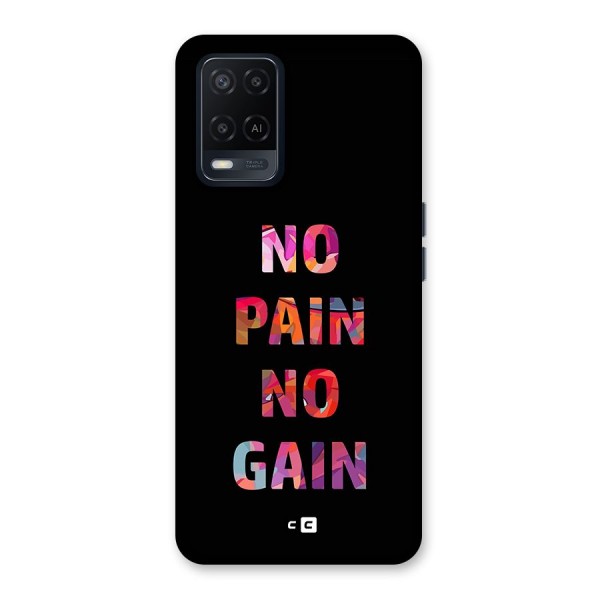 No Pain No Gain Back Case for Oppo A54