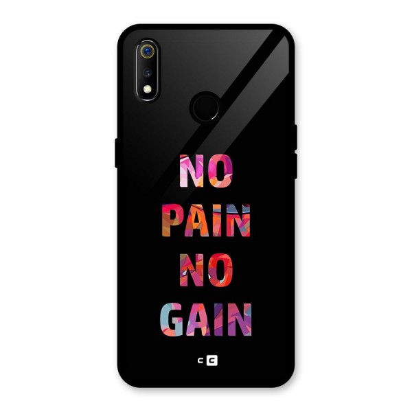 No Pain No Gain Back Case for Realme 3