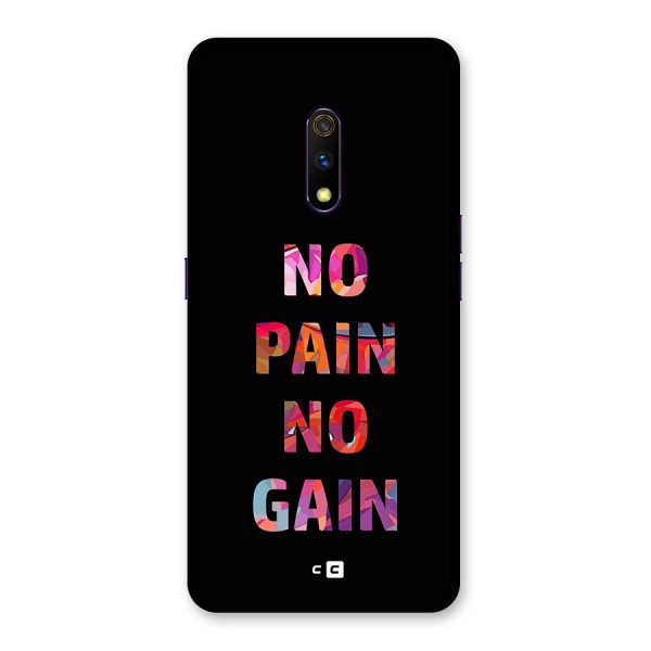 No Pain No Gain Back Case for Realme X