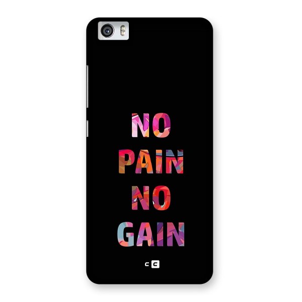 No Pain No Gain Back Case for Redmi Mi 5