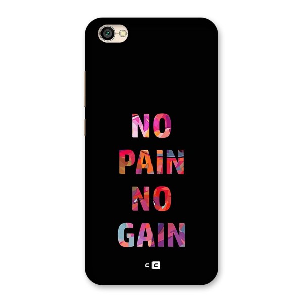 No Pain No Gain Back Case for Redmi Y1 Lite