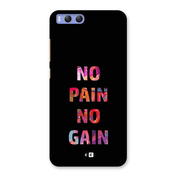No Pain No Gain Back Case for Xiaomi Mi 6