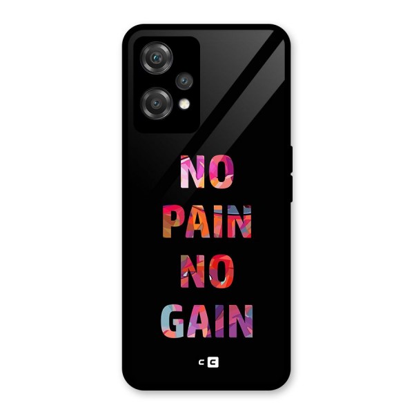 No Pain No Gain Glass Back Case for OnePlus Nord CE 2 Lite 5G