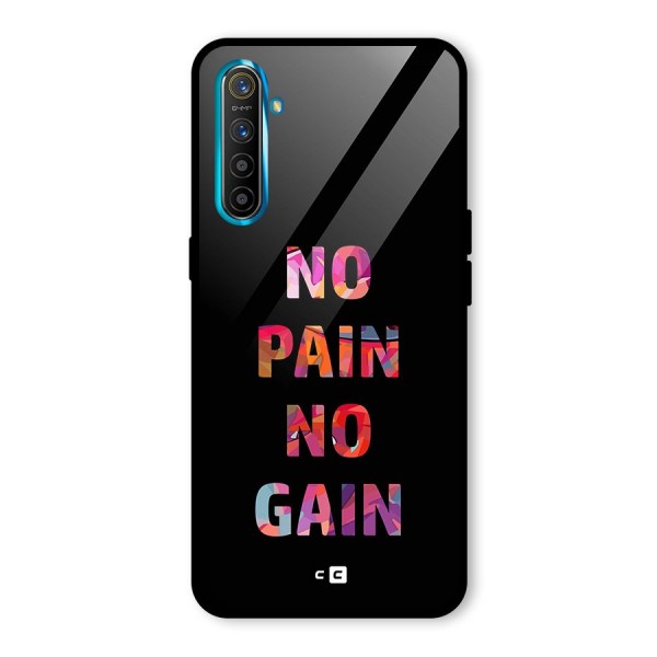 No Pain No Gain Glass Back Case for Realme XT