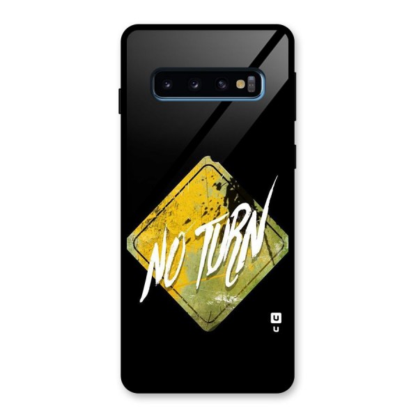 No Turn Glass Back Case for Galaxy S10