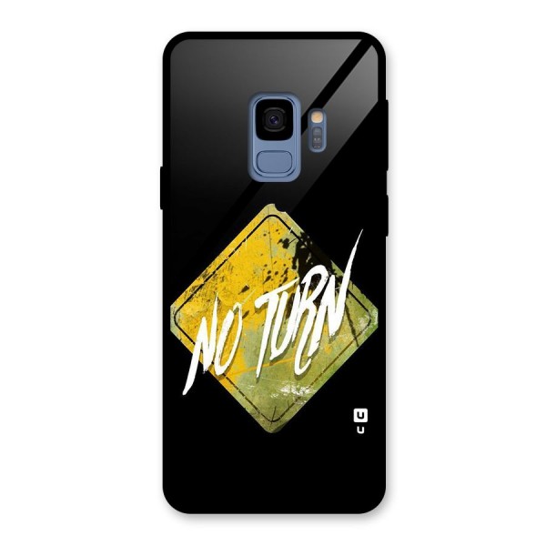 No Turn Glass Back Case for Galaxy S9