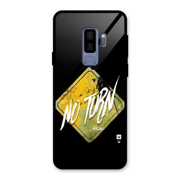 No Turn Glass Back Case for Galaxy S9 Plus