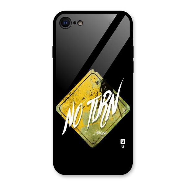 No Turn Glass Back Case for iPhone 8