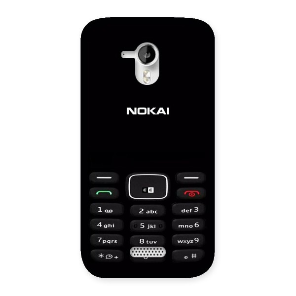 Nokia Bar Print Back Case for Canvas HD A116