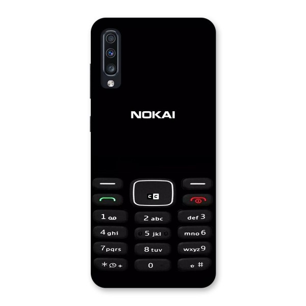 Nokia Bar Print Back Case for Galaxy A70s