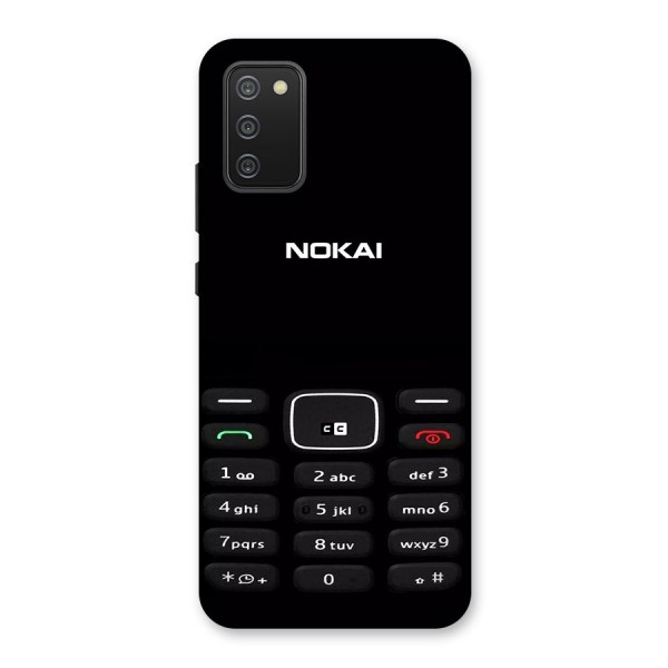 Nokia Bar Print Back Case for Galaxy F02s