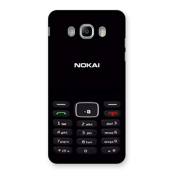 Nokia Bar Print Back Case for Galaxy J5 2016