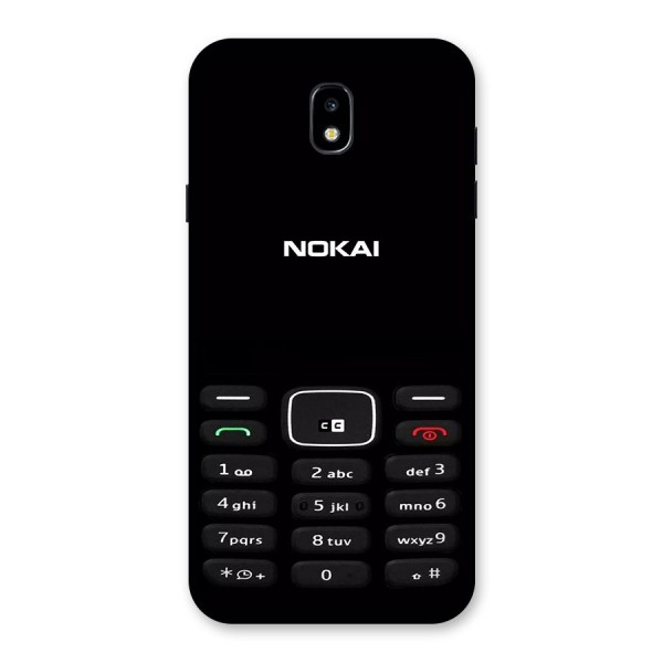 Nokia Bar Print Back Case for Galaxy J7 Pro