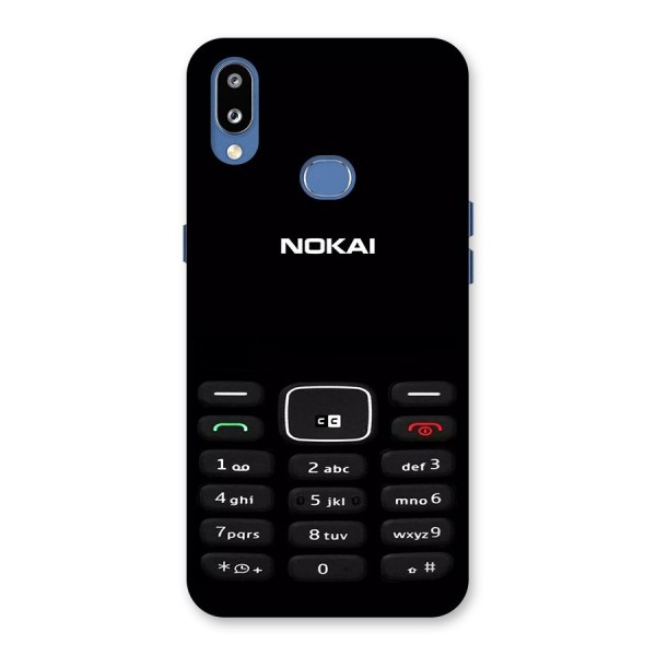 Nokia Bar Print Back Case for Galaxy M01s